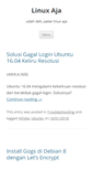 Mobile Screenshot of linuxaja.com
